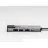 Equip USB-C 5 w 1 Adapter wielofunkcyjny, HDMI, Gigabit LAN, USB 3.2 GEN1, 100W USB PD