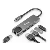 Equip USB-C 5 w 1 Adapter wielofunkcyjny, HDMI, Gigabit LAN, USB 3.2 GEN1, 100W USB PD