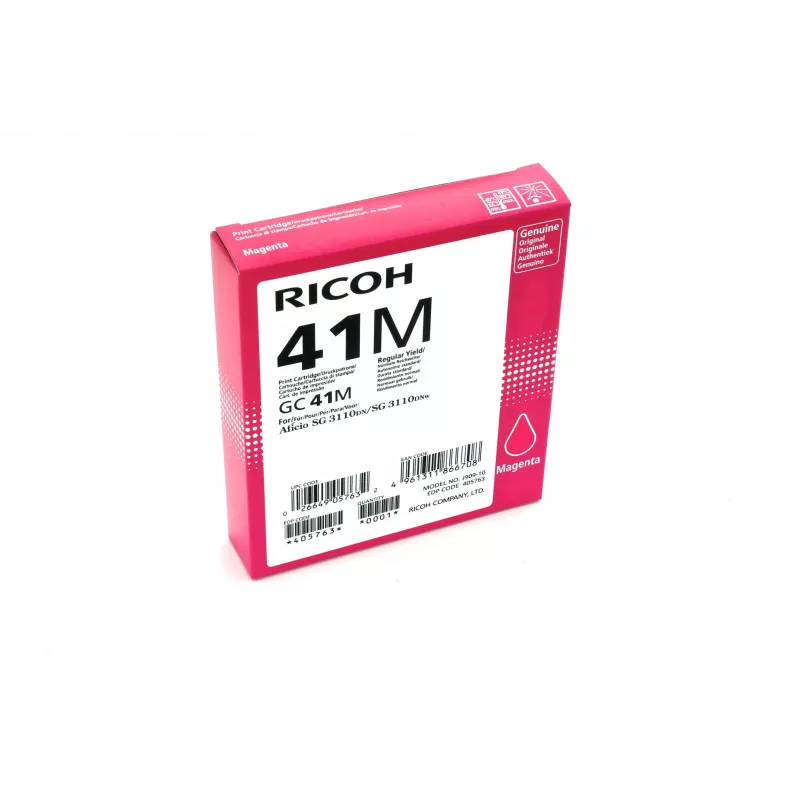 Ricoh 405763 wkład atramentowy 1 szt. Oryginalny Standardowa wydajność magenta
