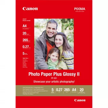 Papier fotograficzny Canon PP-201 Glossy II Photo Paper Plus A4 – 20 arkuszy