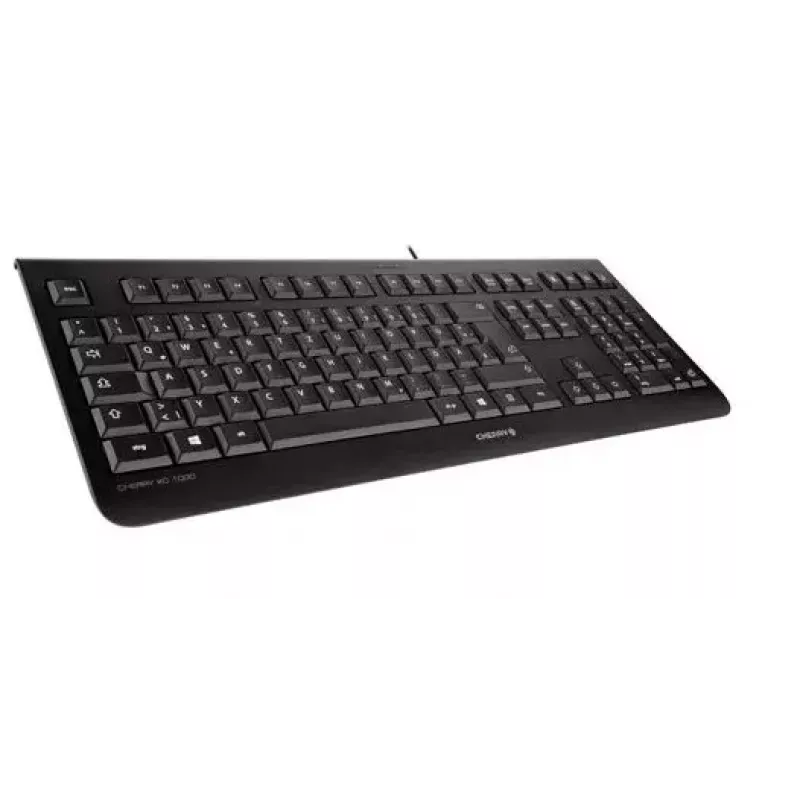 Klawiatura CHERRY KC 1000 uniwersalna USB AZERTY belgijska czarna