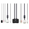 LevelOne 2-portowy przełącznik KVM USB DVI-D Single Link z obsługą audio