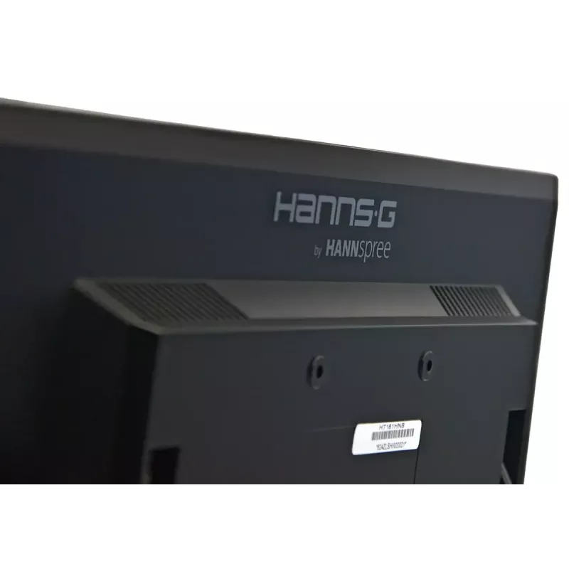 Hannspree HT161HNB monitor komputerowy 39,6 cm (15,6 cala) 1366 x 768 pikseli HD LED Ekran dotykowy Na biurko Czarny