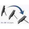 Hannspree HT161HNB monitor komputerowy 39,6 cm (15,6 cala) 1366 x 768 pikseli HD LED Ekran dotykowy Na biurko Czarny