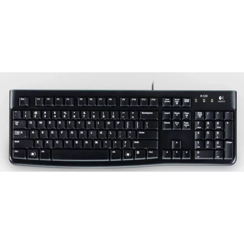 Klawiatura LOGITECH K120 - Dla biznesu - Qwertz szwajcarski