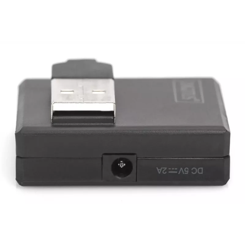 Koncentrator USB 2.0 High-speed 4 porty DIGITUS (da-70217)
