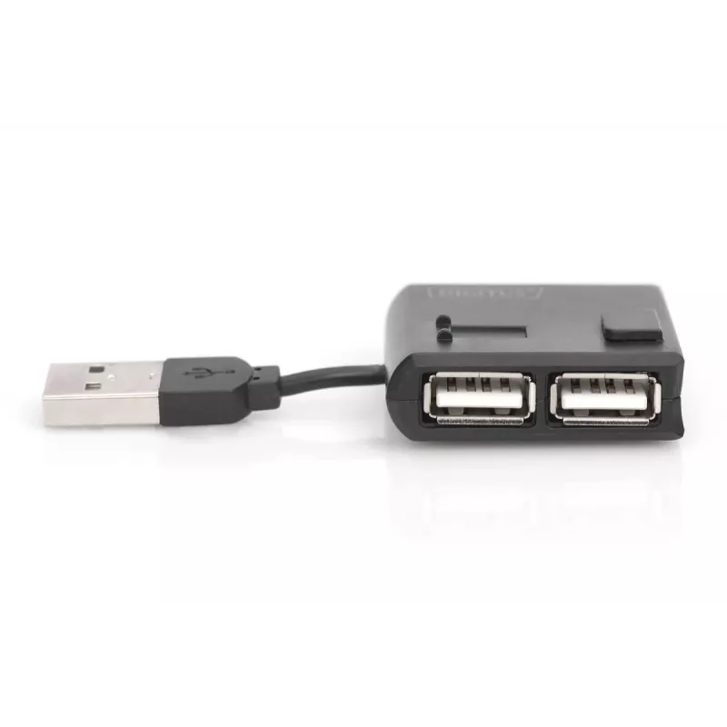 Koncentrator USB 2.0 High-speed 4 porty DIGITUS (da-70217)