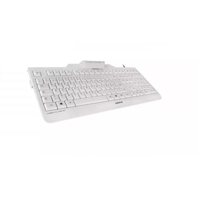 Contour Design KC 1000 SC klawiatura Office USB QWERTZ German szary