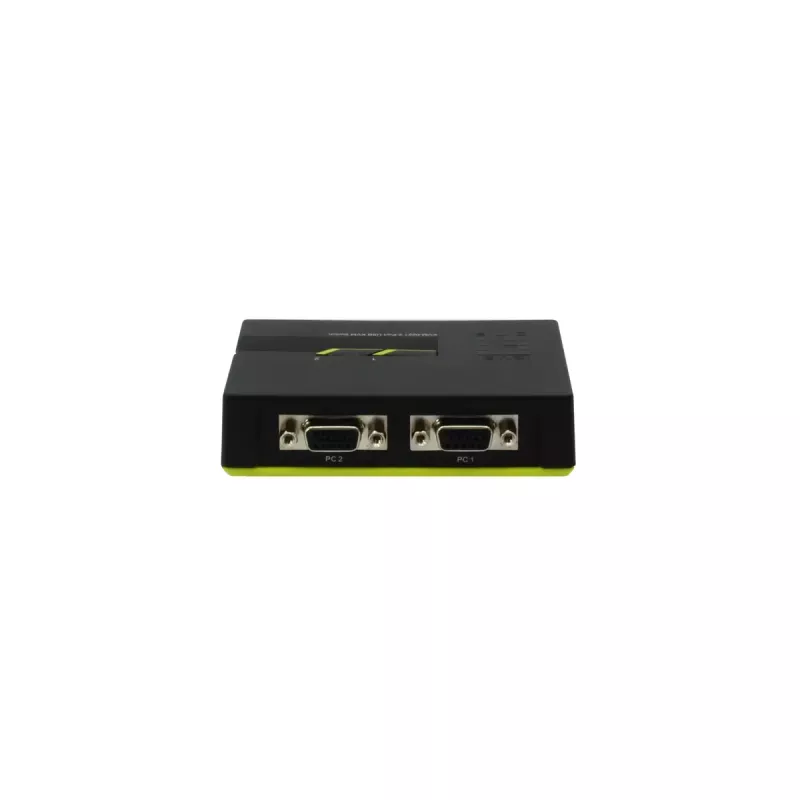 LevelOne 2-portowy przełącznik KVM USB VGA z obsługą dźwięku