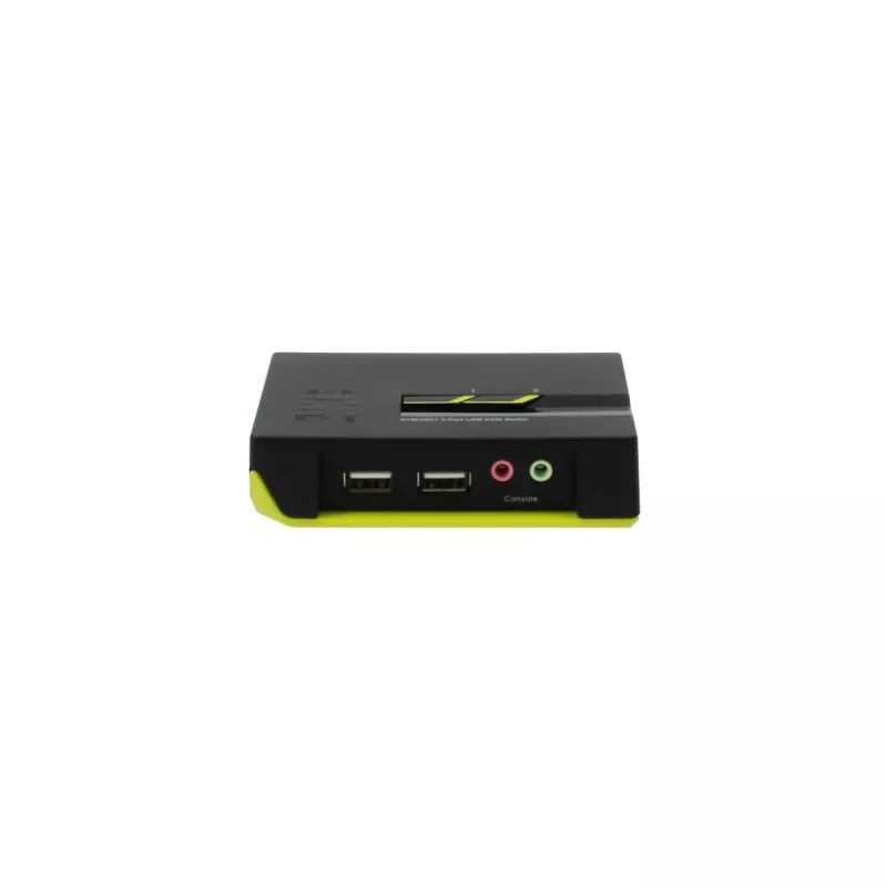 LevelOne 2-portowy przełącznik KVM USB VGA z obsługą dźwięku