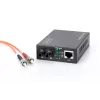 DIGITUS Media Converter, Multimode 10/100/1000Base-T to 1000Base-SX, Incl. PSU ST connector, Up to 0.5km