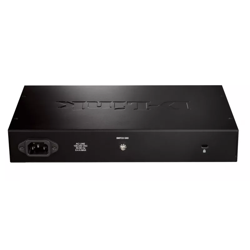 Przełącznik sieciowy D-Link DGS-1016D/E niezarządzalny Czarny, Metaliczny