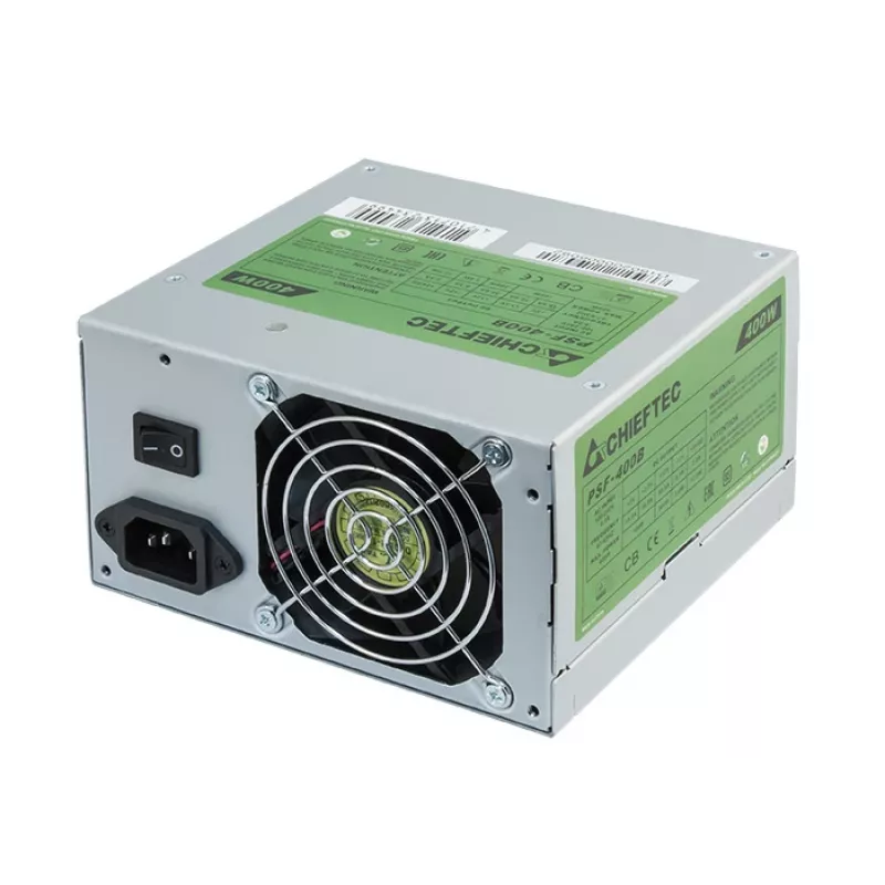 Zasilacz CHIEFTEC PSF-400B 400W ATX 2.3, 80 PLUS Bronze, 24-pin, wentylator 80 mm