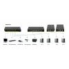 LevelOne 4-Portowy przełącznik KVM USB VGA z obsługą audio