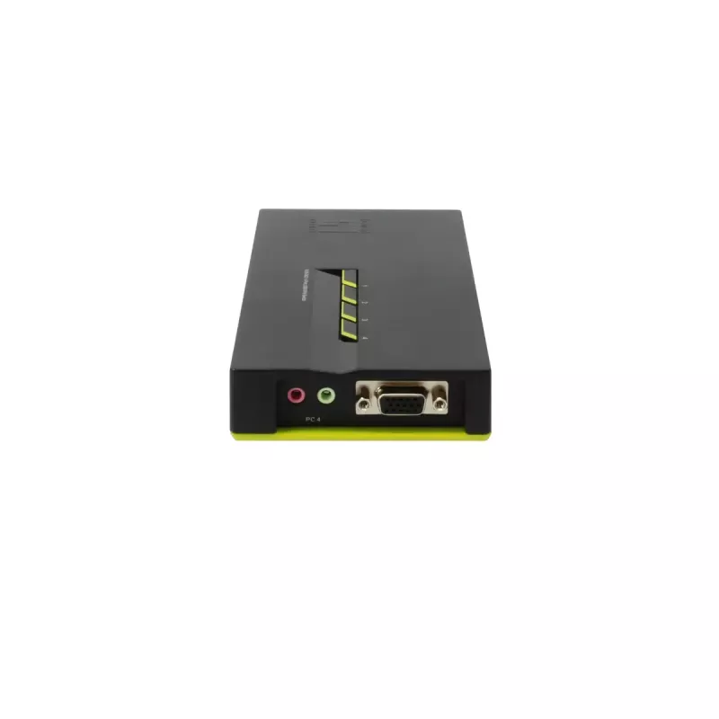 LevelOne 4-Portowy przełącznik KVM USB VGA z obsługą audio