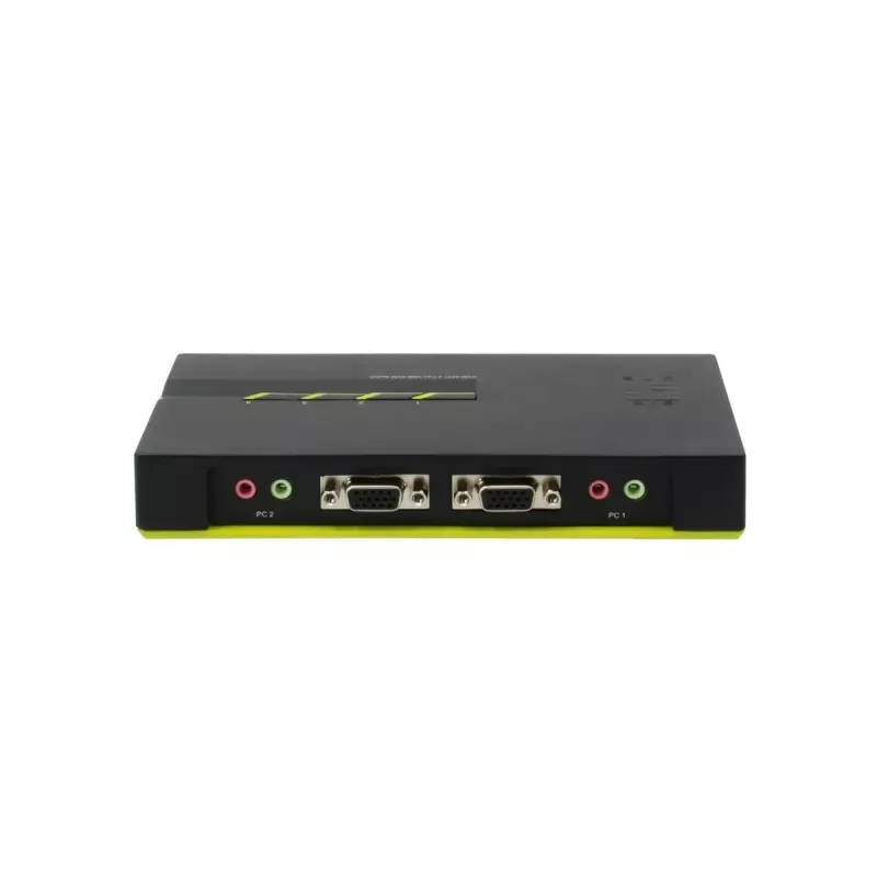 LevelOne 4-Portowy przełącznik KVM USB VGA z obsługą audio
