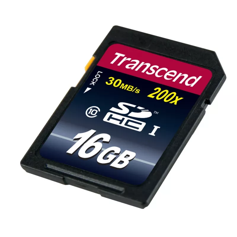 Pamięć Flash Transcend 16GB SDHC Klasa 10 TS16GSDHC10