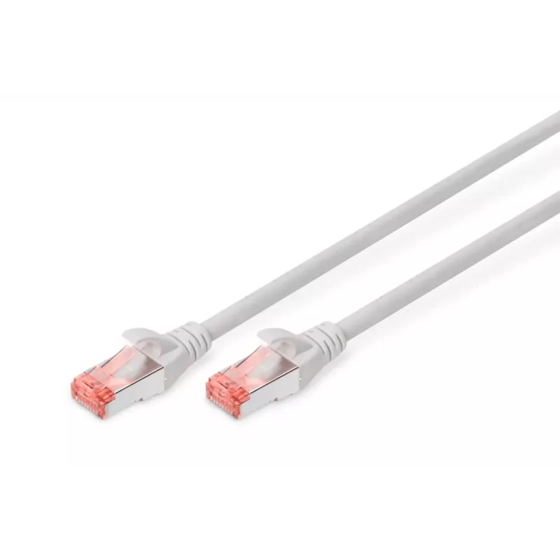 Kabel krosowy DIGITUS - CAT6 - S/FTP - Snagless - Cu - 5m - szary