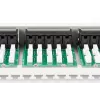 DIGITUS CAT 3 ISDN Patch Panel, nieekranowany 50-portów RJ45, 8P4C, LSA, 1U, montaż w szafie, kolor szary RAL 7035