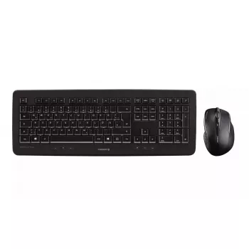 CHERRY DW 5100 klawiatura mysz w zestawie Uniwersalny RF Bezprzewodowy QWERTZ niemiecki Czarny