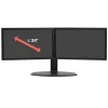 Podstawka podnosząca podwójny monitor Ergotron Neo Flex 62.2 cm czarna