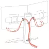 Podstawka podnosząca podwójny monitor Ergotron Neo Flex 62.2 cm czarna