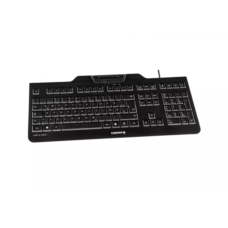 Klawiatura Contour Design KC 1000 SC biurowa USB QWERTZ niemiecka czarna