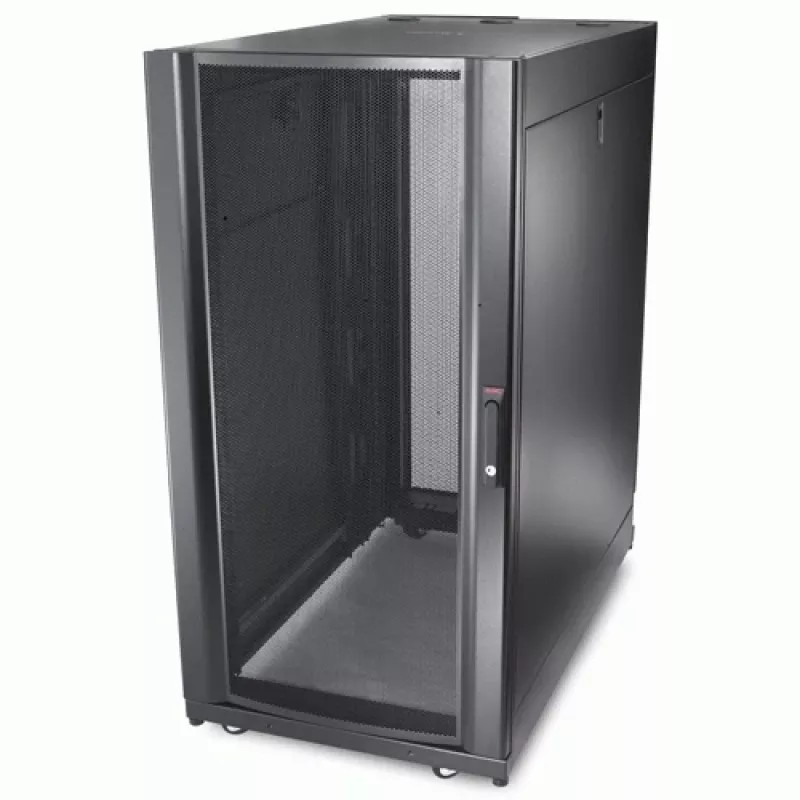 APC NetShelter SX, obudowa szafy serwerowej, 24U, czarna, 1198,5W x 600Sz x 1070Gł mm