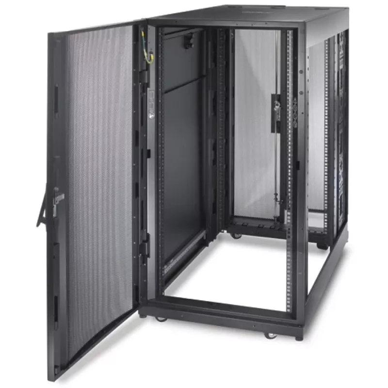 APC NetShelter SX, obudowa szafy serwerowej, 24U, czarna, 1198,5W x 600Sz x 1070Gł mm