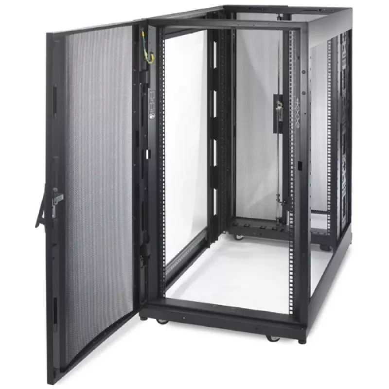 APC NetShelter SX, obudowa szafy serwerowej, 24U, czarna, 1198,5W x 600Sz x 1070Gł mm