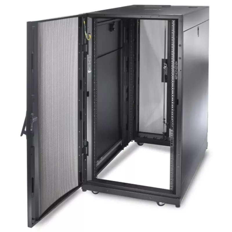 APC NetShelter SX, obudowa szafy serwerowej, 24U, czarna, 1198,5W x 600Sz x 1070Gł mm