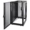 APC NetShelter SX, obudowa szafy serwerowej, 24U, czarna, 1198,5W x 600Sz x 1070Gł mm