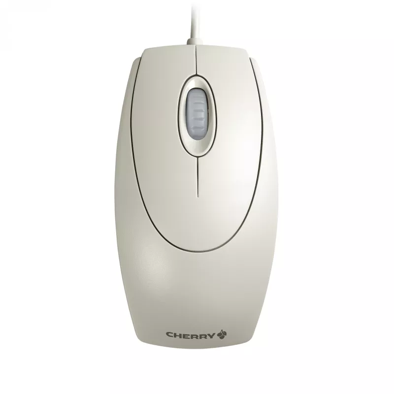 CHERRY WHEELmysz OPTICAL mysz przewodowa, jasnoszara, PS2/USB