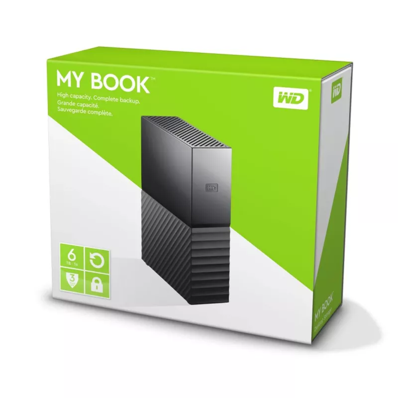 WESTERN DIGITAL Dysk twardy - My Book - 6TB - USB-A 3.2 Gen 1