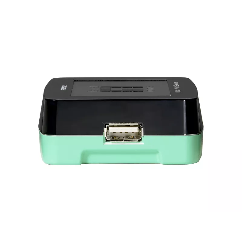 LevelOne USB Print Server, czarny, zielony, Activity, Link, Power, Status, Tajwan, Ethernet LAN, IEEE 802.3, IEEE 802.3u, 10,100 Mbit/s