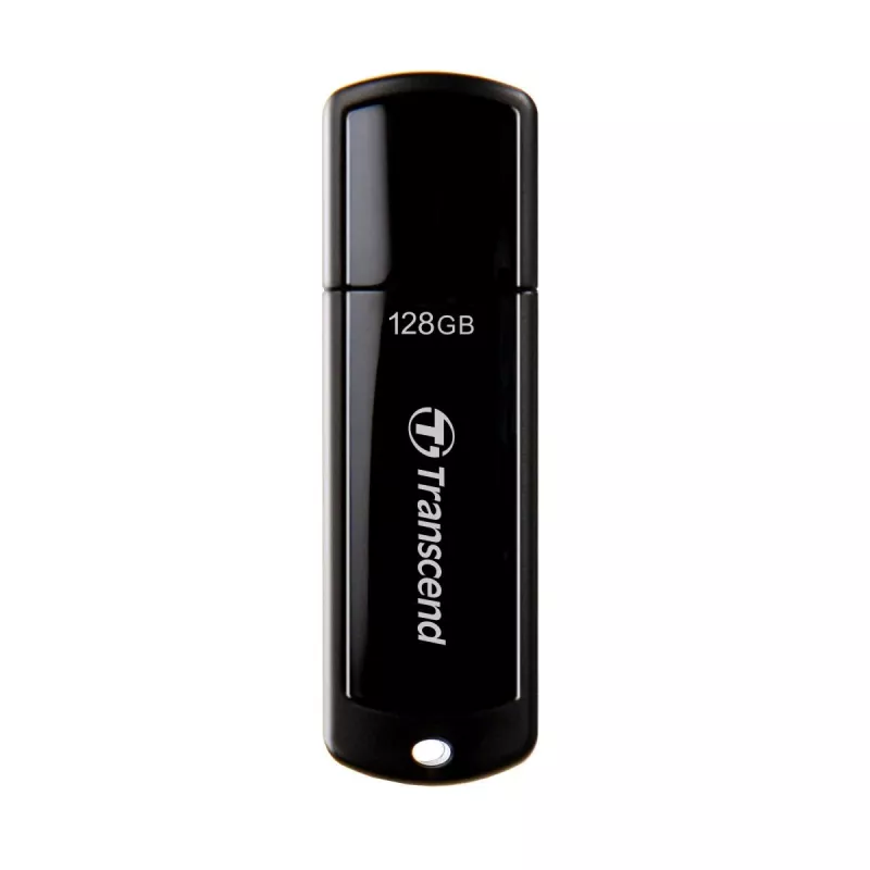 TRANSCEND Jetflash 700 - 128 GB Pamięć USB - USB 3.0 - Czarny