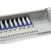 Equip 24-Port Cat.6 Shielded Patch Panel, Light szary
