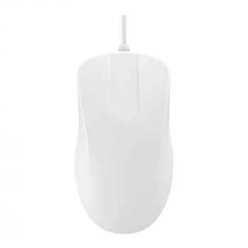 Contour Design Active Key Contour ClassicClean Mysz Medyczna IP68 Czujnik Przewijania Przewodowa Biała PMH1