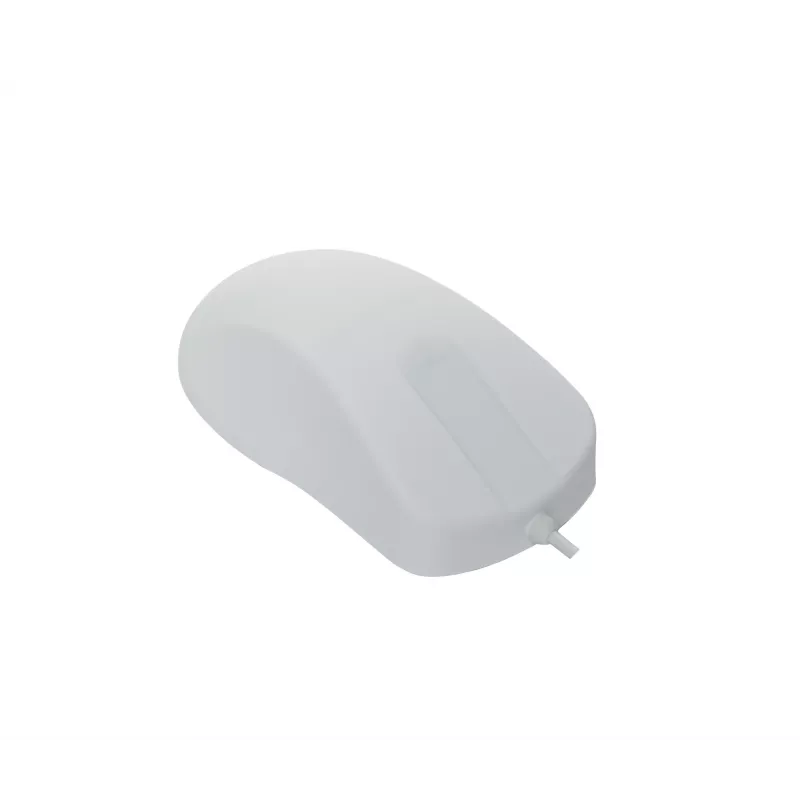 Contour Design Active Key Contour ClassicClean Mysz Medyczna IP68 Czujnik Przewijania Przewodowa Biała PMH1