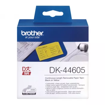 Brother DK-44605 etykieta do drukarki Żółty