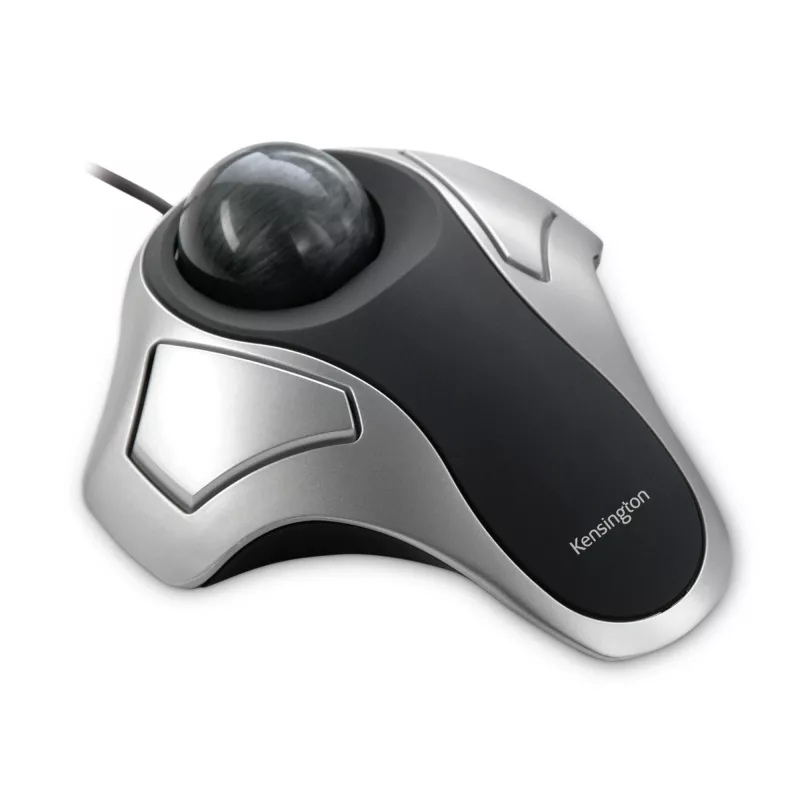 Kensington Orbit Optical Trackball, symetryczna, optyczna, USB Type-A, srebrna