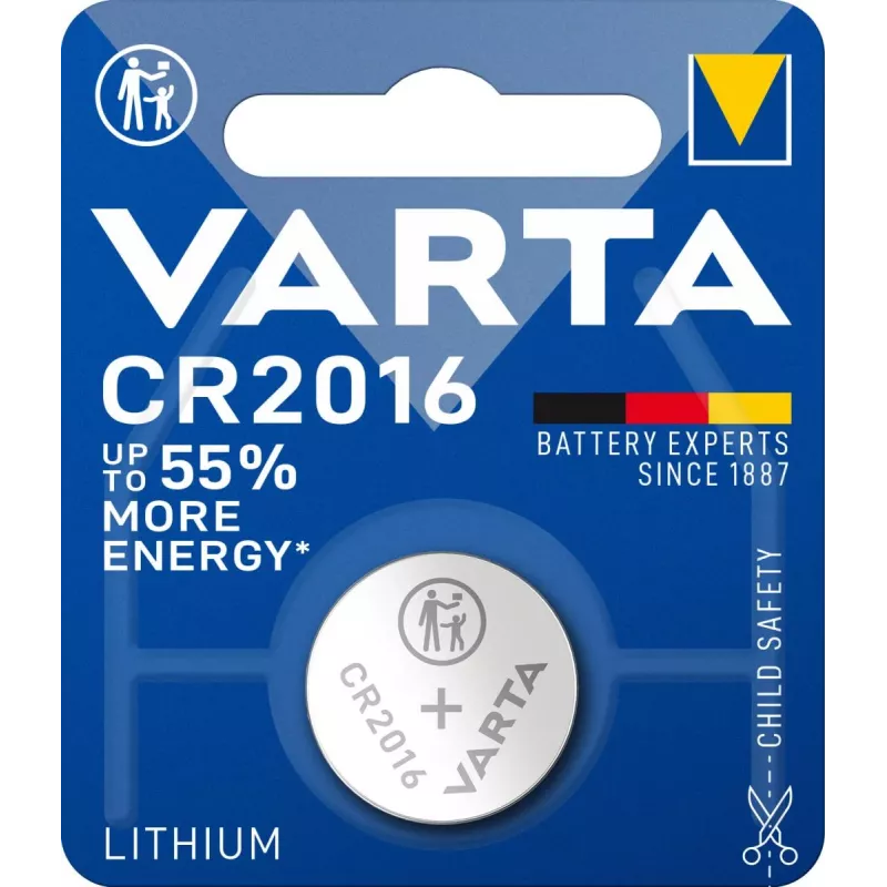 Bateria jednorazowa Varta CR2016 V 1-BL (6016)