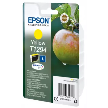 Epson Apple Singlepack żółty T1294 DURABrite Ultra Ink, żółty, atrament pigmentowy, 7 ml, 1 szt., 616 stron