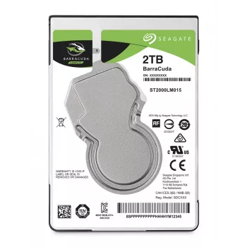 Seagate Barracuda 2.5 cala wewnętrzny dysk twardy 2 TB 5400 RPM 128 MB 2.5 cala Serial ATA III