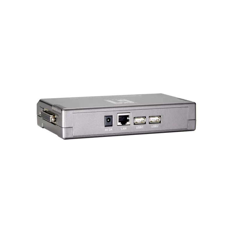LevelOne Serwer Wydruku, 2 x USB, 1 x równoległy, Szary, Aktywność, Łącze, Zasilanie, Status, Tajwan, Ethernet LAN, IEEE 802.3, IEEE 802.3u, 10,100 Mbit/s