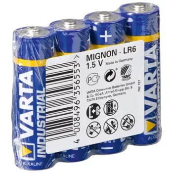 VARTA Batterie Industrial Pro Mignon Aa Lr6 (4x W Folii)