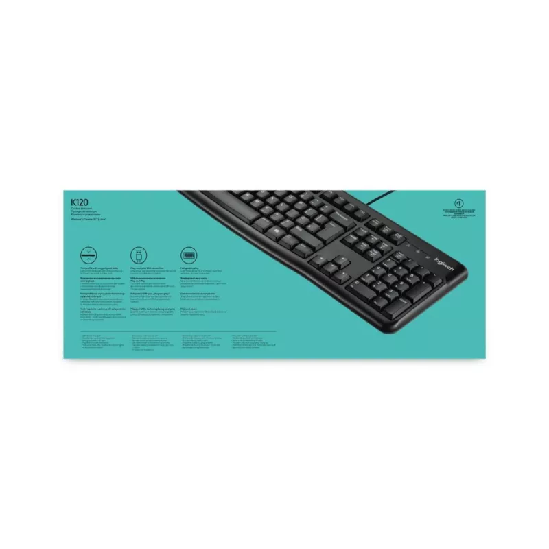 LOGITECH Oem klawiatura K120 Azerty French