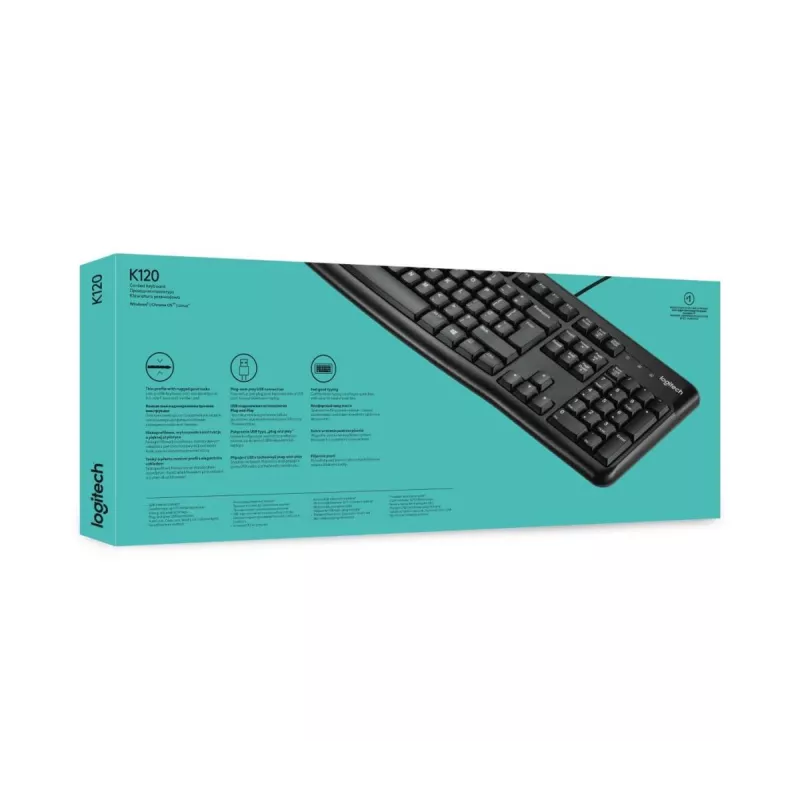 LOGITECH Oem klawiatura K120 Azerty French