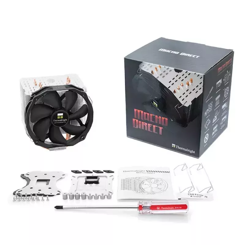 Chłodzenie Thermalright Macho Direct procesora 14 cm czarno-szare