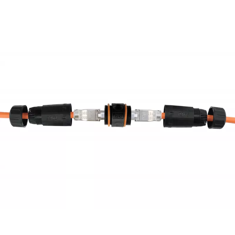 Cat.6 Outdoor RJ45 Inline Coupler Equip 221162